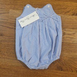 Striped Girls Baby Romper 6m